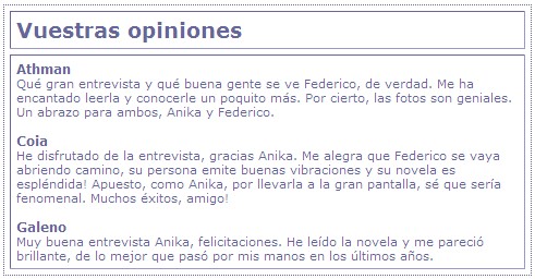 Axat -opiniones
