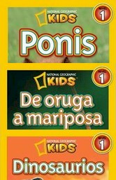 Colección National Geographic Kids Nivel 1: Ponis – De oruga a mariposa - Dinosaurios