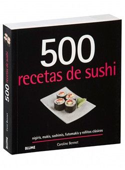 500 recetas de sushi