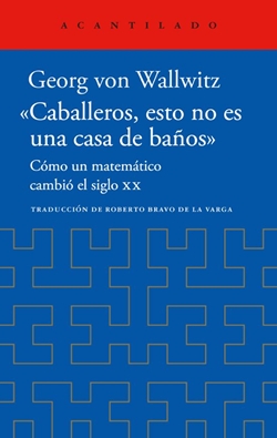 Caballeros, esto no es una casa de baños Caballeros, esto no es una casa de baños