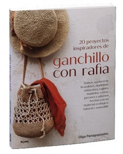 Ganchillo con rafia