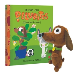 Peluditos. ¿Dónde están todos? (Pack libro + peluche)